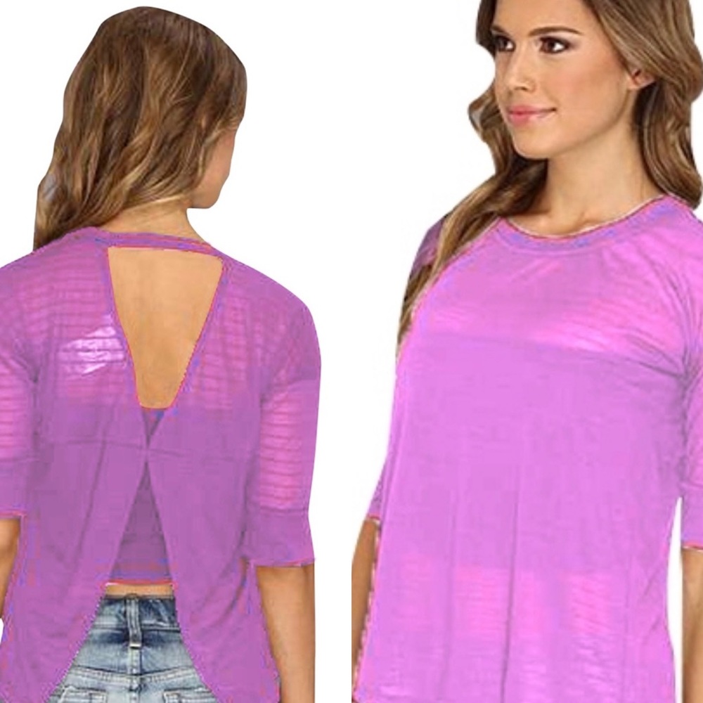BCBGeneration Black knit sportswear top size XS
